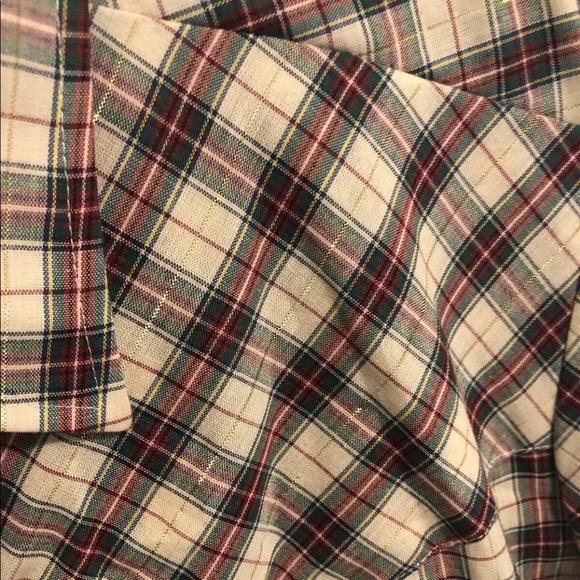 LEVIS Vintage Western Plaid Cowboy Shirt Gold Lurex Snap Buttons - Men’s Large - Picture 3 of 10